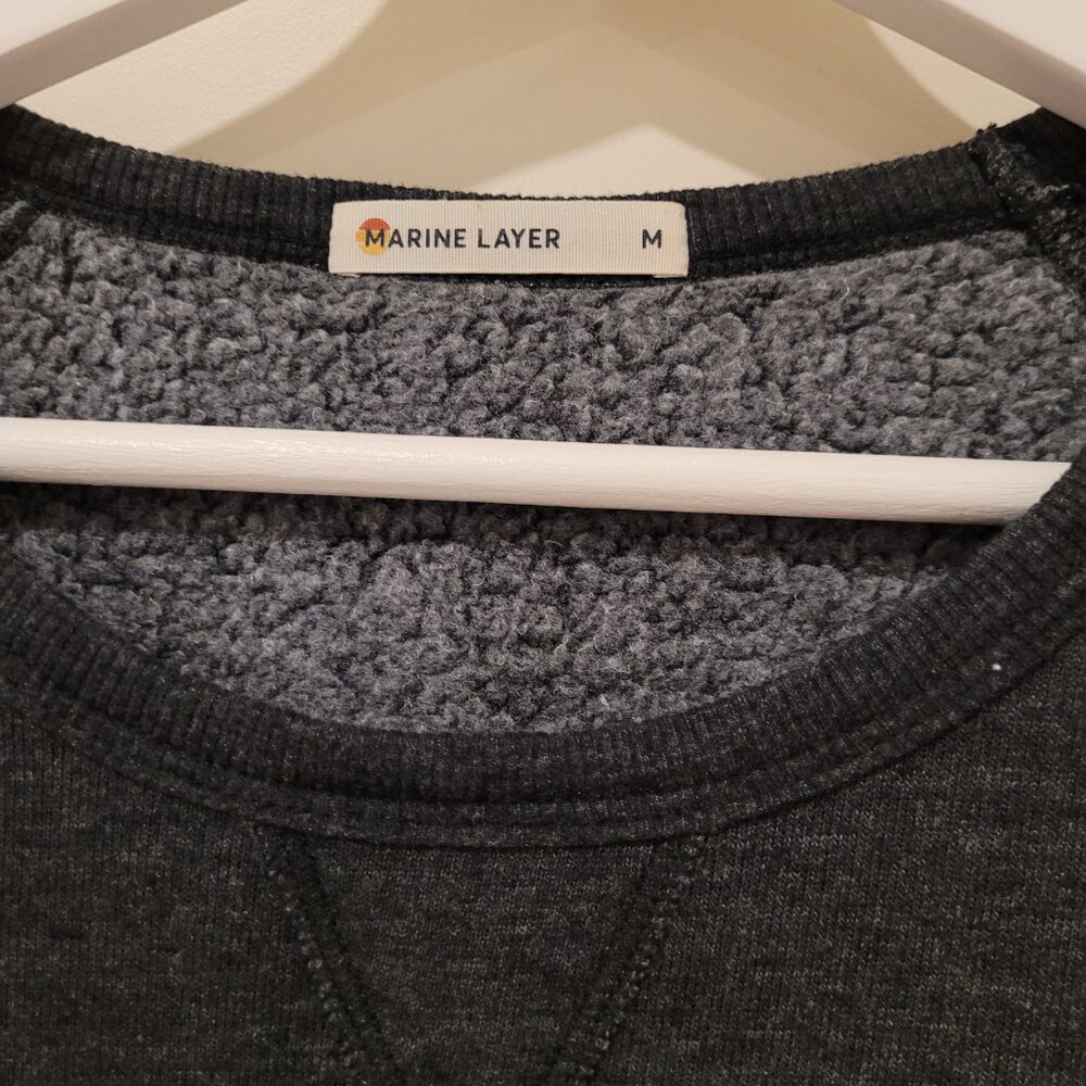 Marine Layer Gray Sweater (Medium) - image 2